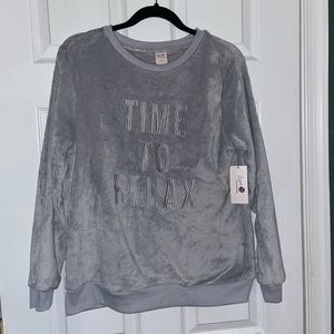 Fuzzy Women Pajama Top